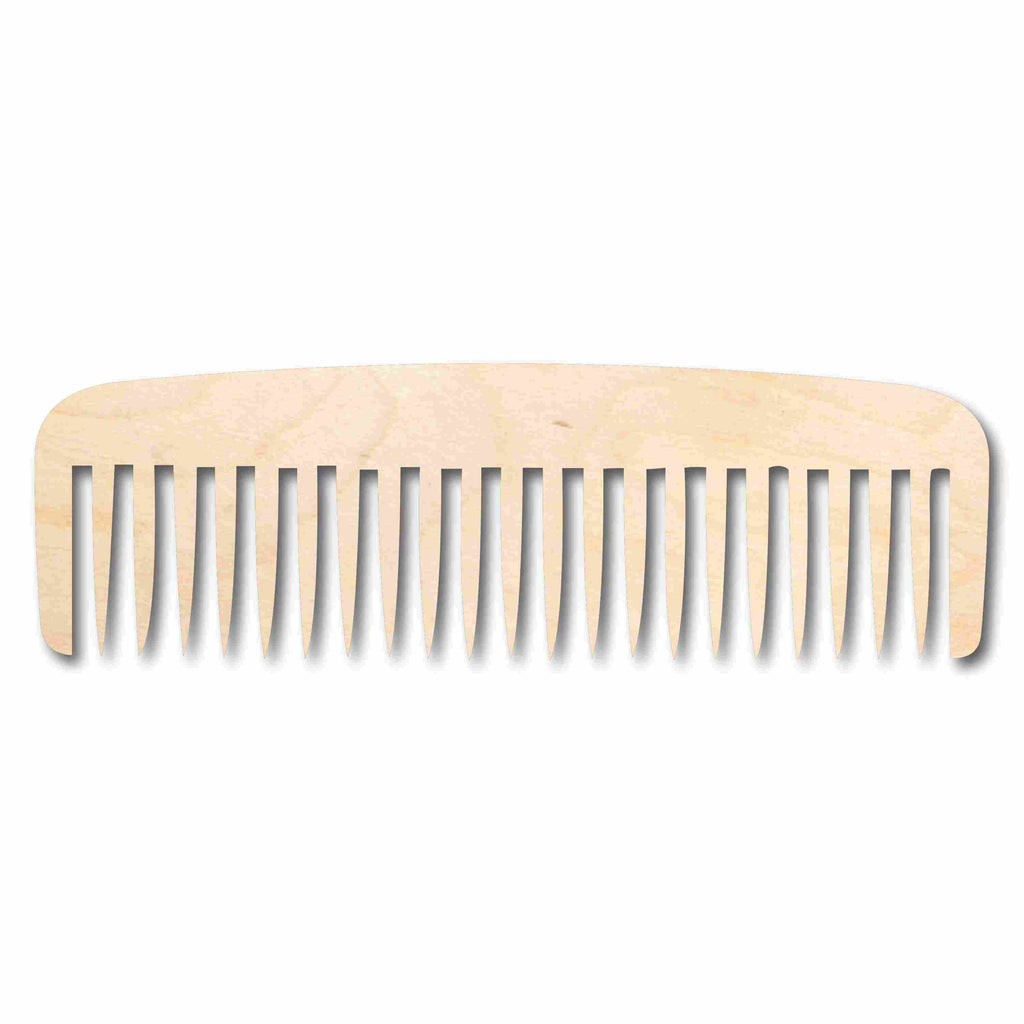 Unfinished Wood Hair Comb Silhouette - Craft- up to 46" DIY