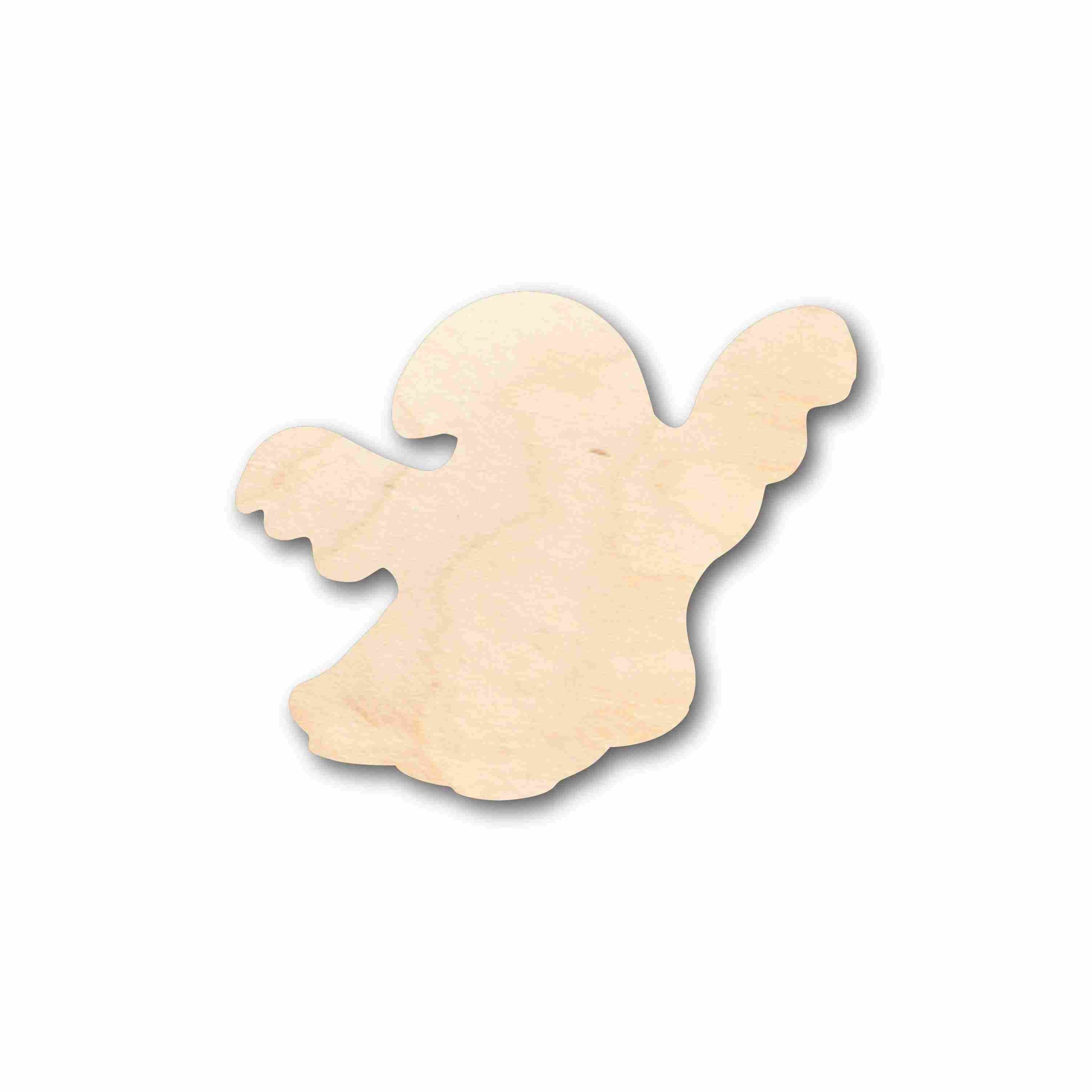 Unfinished Wood Halloween Ghost Silhouette - Craft- up to 46" DIY