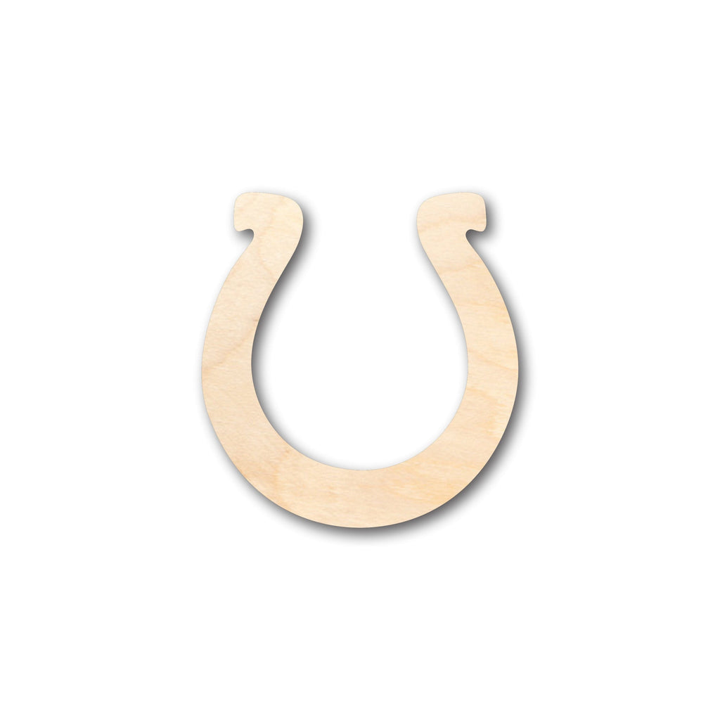 Unfinished Wood Horseshoe Shape - Craft - up to 46" DIY