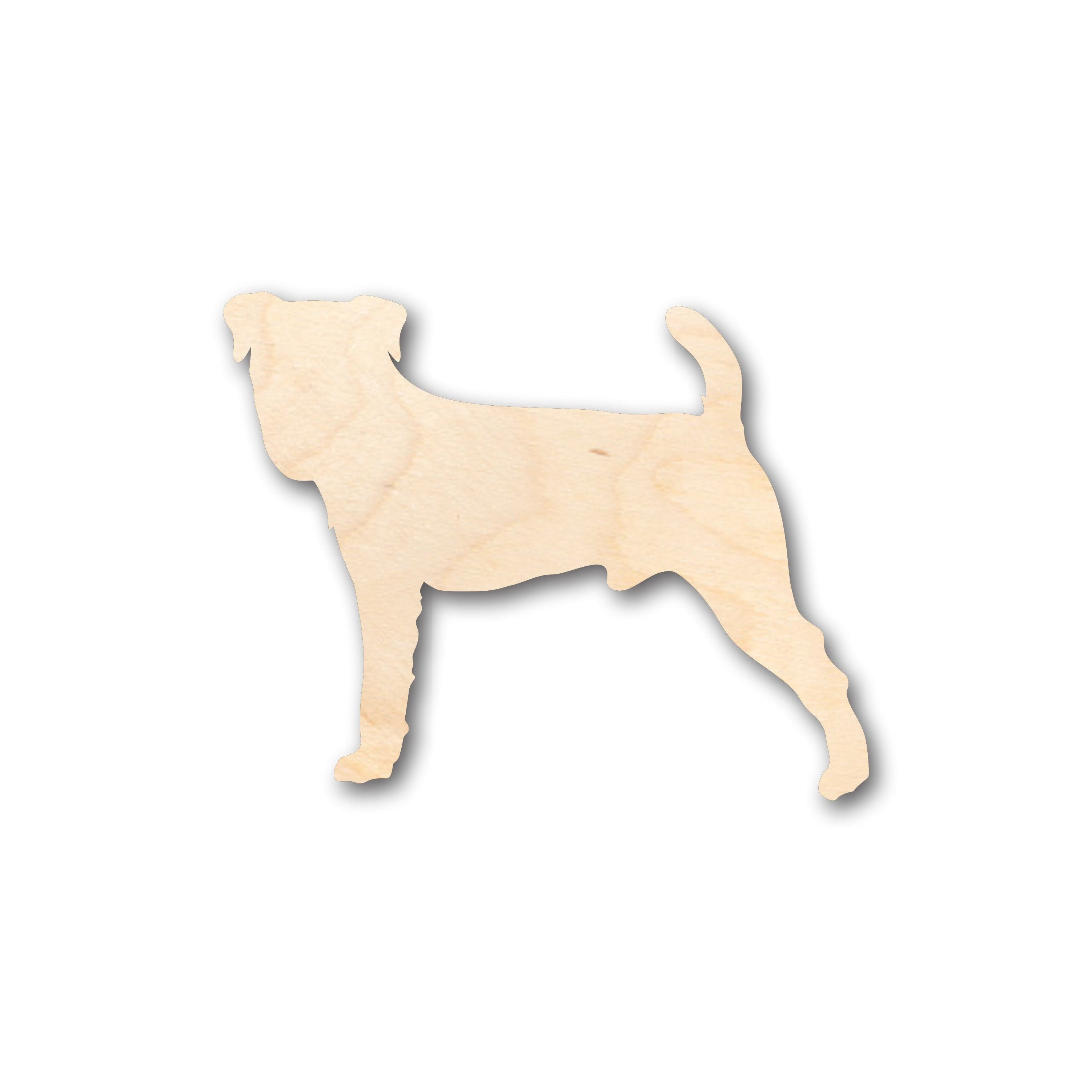 Unfinished Wood Jack Russel Terrier Small Dog Shape - Craft - up to 46" DIY