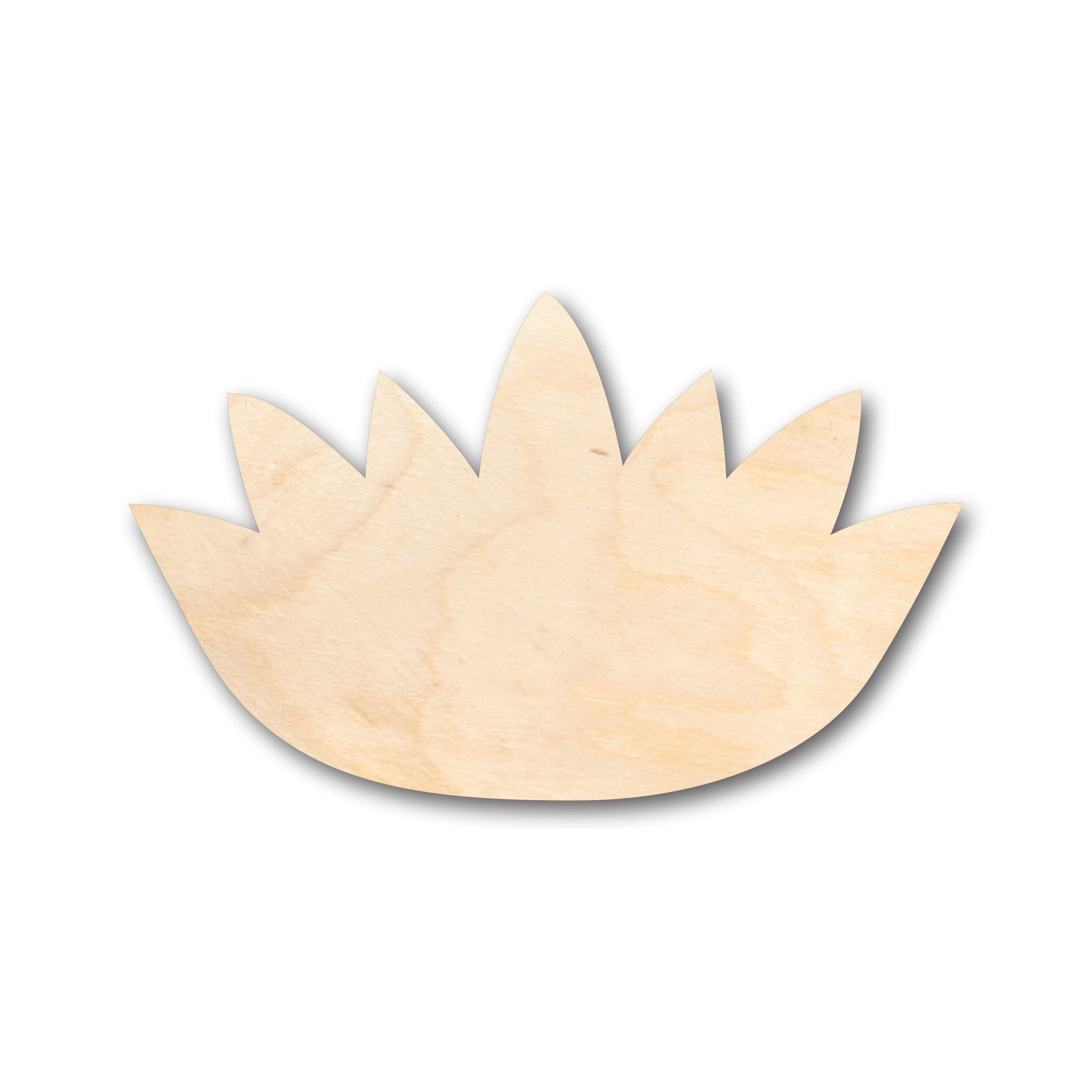 Unfinished Wood Lotus Flower Shape - Craft - up to 46" DIY
