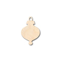 Unfinished Wood Christmas Ornament Bulb Shape- Craft - up to 46" DIY