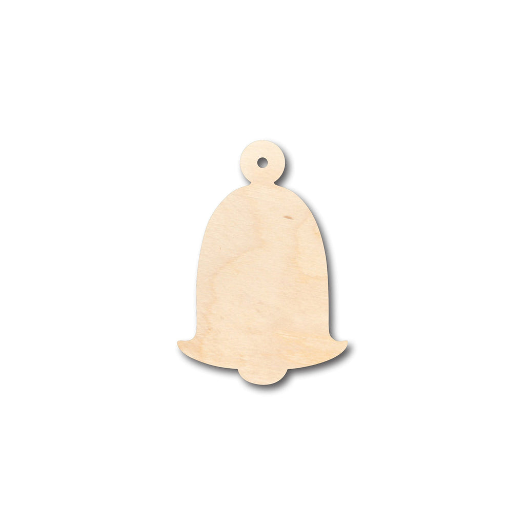 Unfinished Wood Ornament Bell Shape - Craft - up to 46" DIY