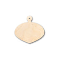 Unfinished Wood Ornament Wide Shape - Craft - up to 46" DIY