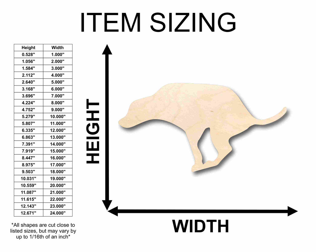 Unfinished Wood Pooping Dog Silhouette - Craft- up to 46" DIY