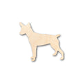 Unfinished Wood Rat Terrier Small Dog Shape - Craft - up to 46" DIY