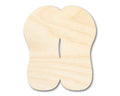 Unfinished Wood Flip Flop Sandals | Summer | Beach | Craft Cutout | up to 46" DIY