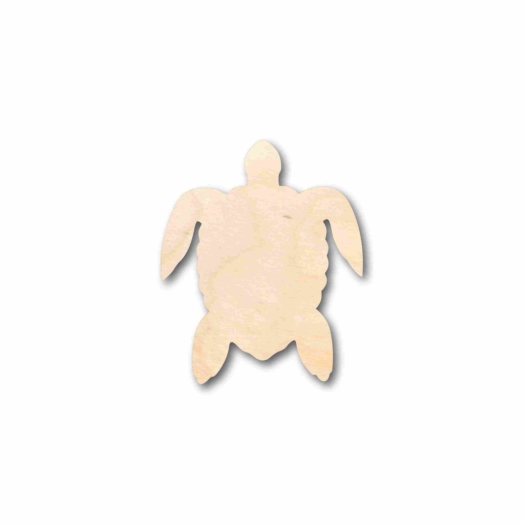 Unfinished Wood Sea Turtle Silhouette - Craft- up to 46" DIY