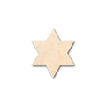 Unfinished Wood Six Point Star Shape - Craft - up to 46" DIY