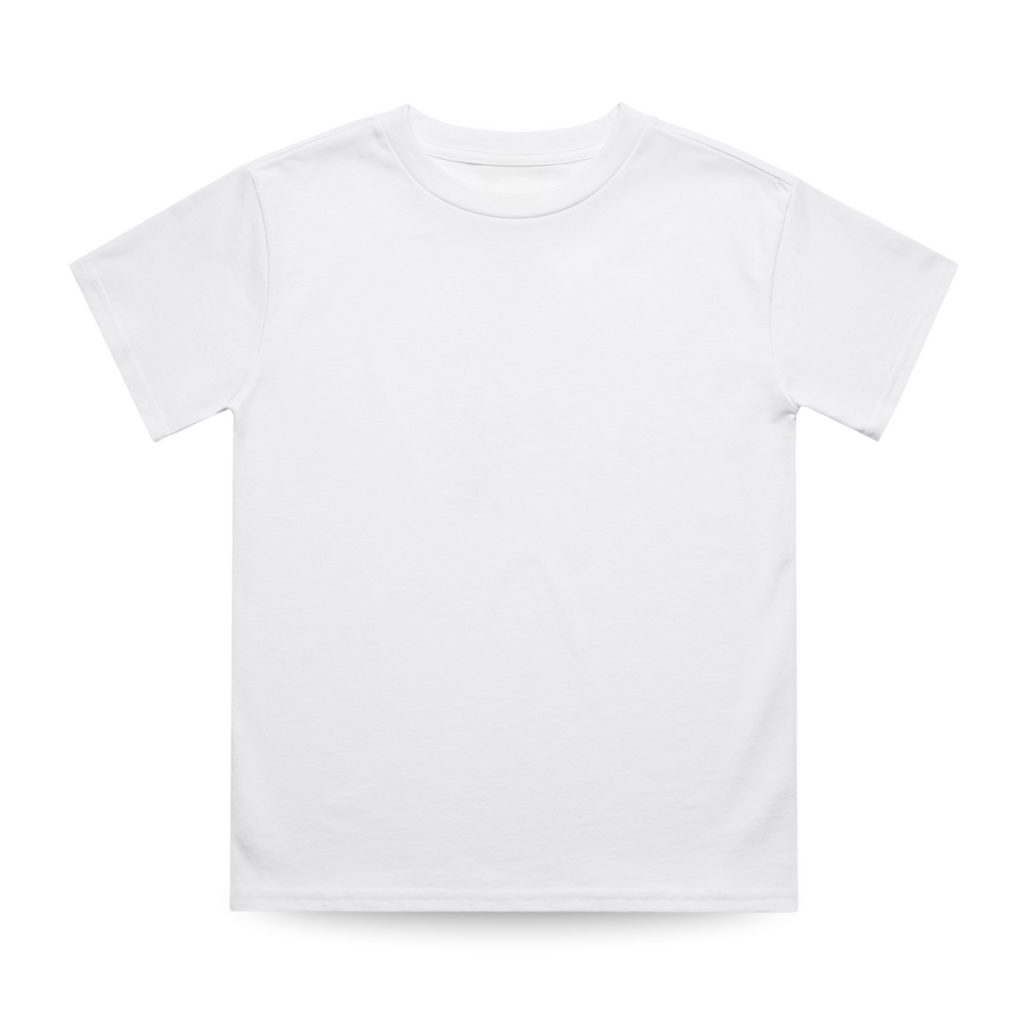 RAD ORGANICS COTTON TEE - WHITE