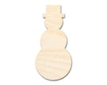 Unfinished Wood Tall Snowman Shape - Craft - up to 46" DIY