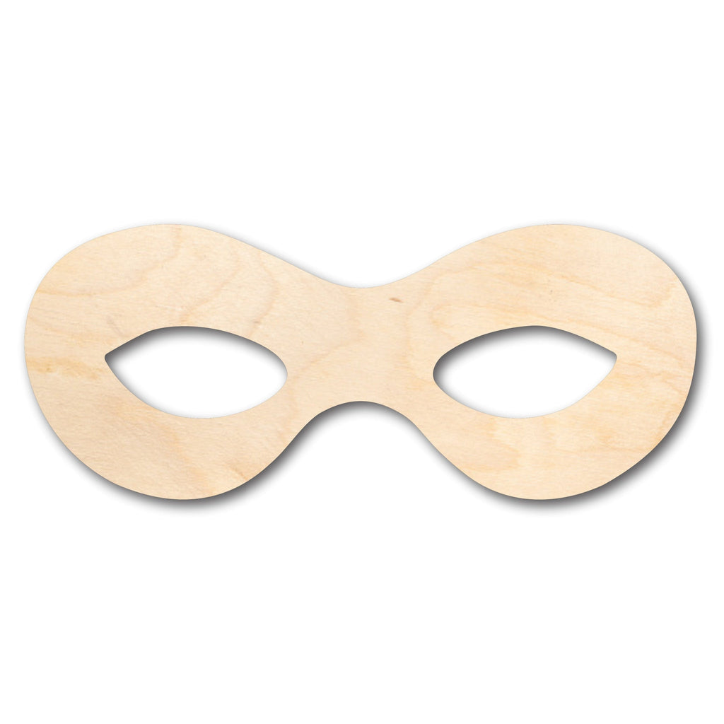 Unfinished Wood Super Hero Mask Shape - Craft - up to 46" DIY