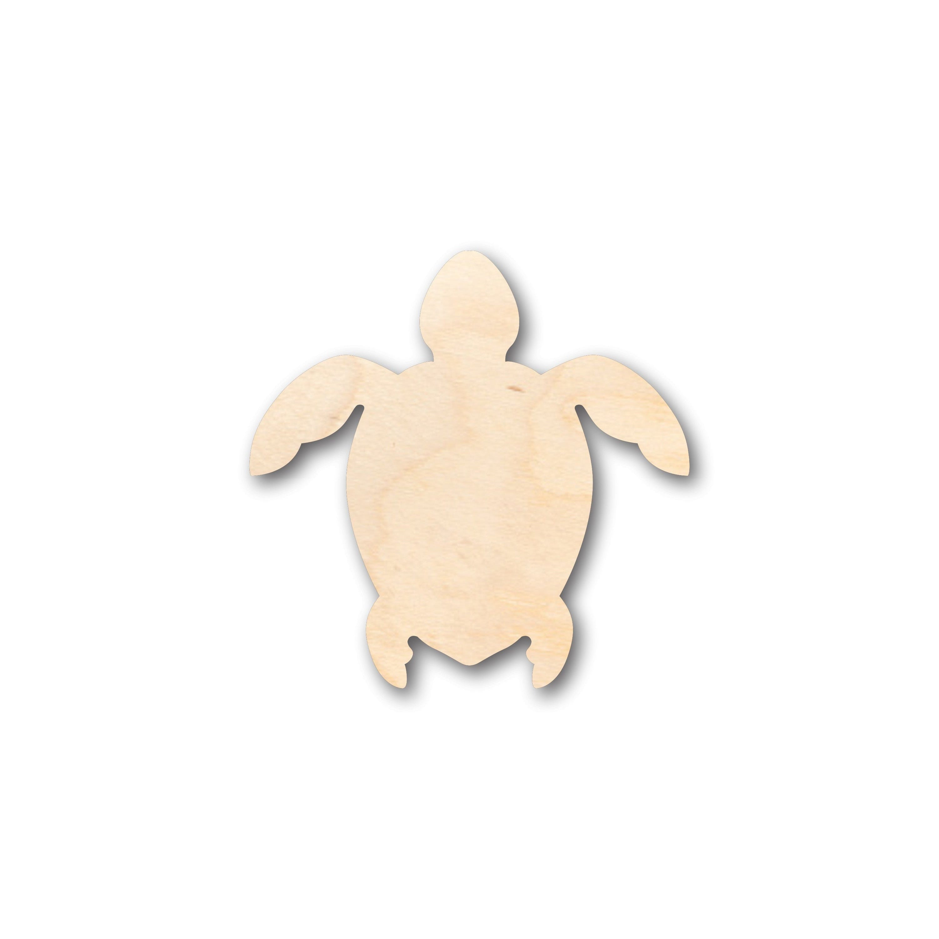 Unfinished Wood Turtle Shape - Craft - up to 46" DIY