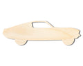 Unfinished Wood Muscle Car Shape - Car Craft - up to 46" DIY