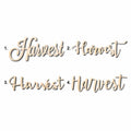 Harvest Sign Unfinished Wood Cutout Home Decor DIY