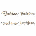 Touchdown Sign Unfinished Wood Cutout Home Decor DIY