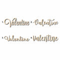 Valentine Sign Unfinished Wood Cutout Home Decor DIY