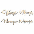 Whoops Sign Unfinished Wood Cutout Home Decor DIY