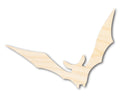 Unfinished Wood Vampire Bat Shape - Craft - up to 46"