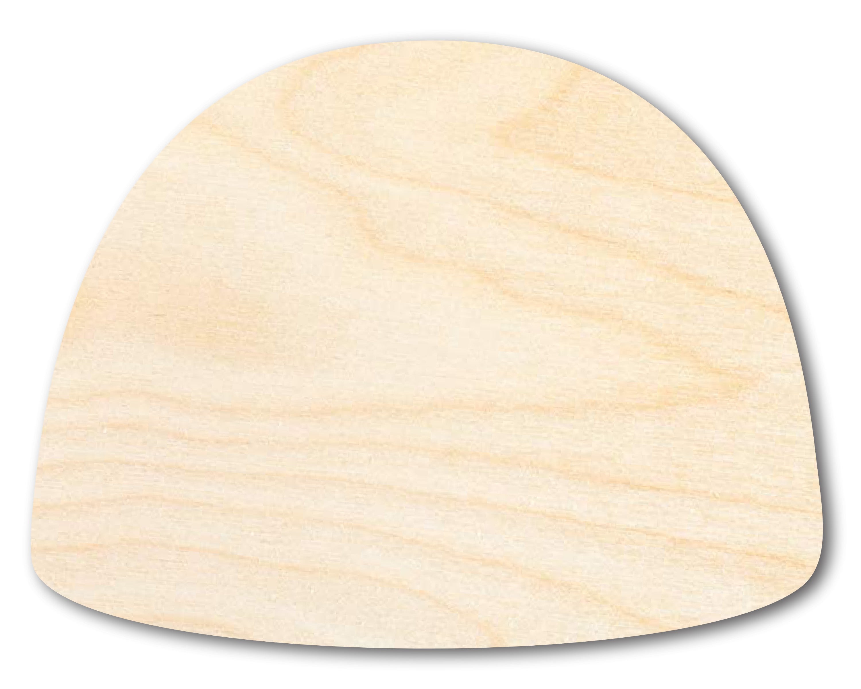 Unfinished Wood Gumdrop Shape - Craft - up to 46"