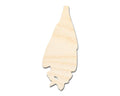 Unfinished Wood Hanging Bat Shape - Craft - up to 46"