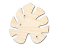 Unfinished Wood Monstera Leaf Shape - Craft - up to 46"