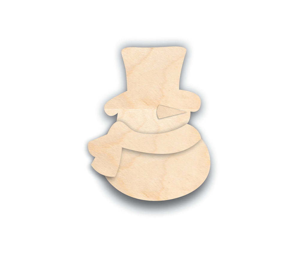 Unfinished Wood Snowman Craft Set Shape - 3 Piece Craft Set - up to 46"