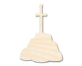 Unfinished Wood Sword in Stone Shape - Craft - up to 46"