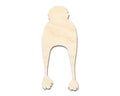 Unfinished Wood Winter Hat Silhouette Shape - Craft - up to 46"