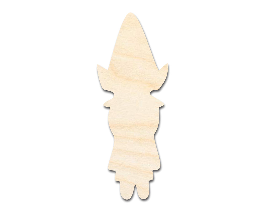 Unfinished Wood Santa Elf Shape - Craft - up to 46"