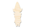 Unfinished Wood Santa Elf Shape - Craft - up to 46"