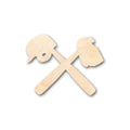 Unfinished Wood Baseball Shape - Craft - up to 46" DIY