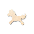 Unfinished Wood Cute Horse Shape - Craft - up to 46" DIY