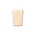 Unfinished Wood Hot Latte Shape - Craft - up to 46" DIY