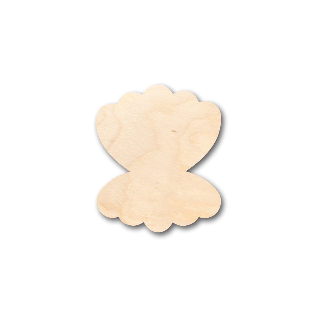 Unfinished Wood Pearl Shape - Craft - up to 46" DIY