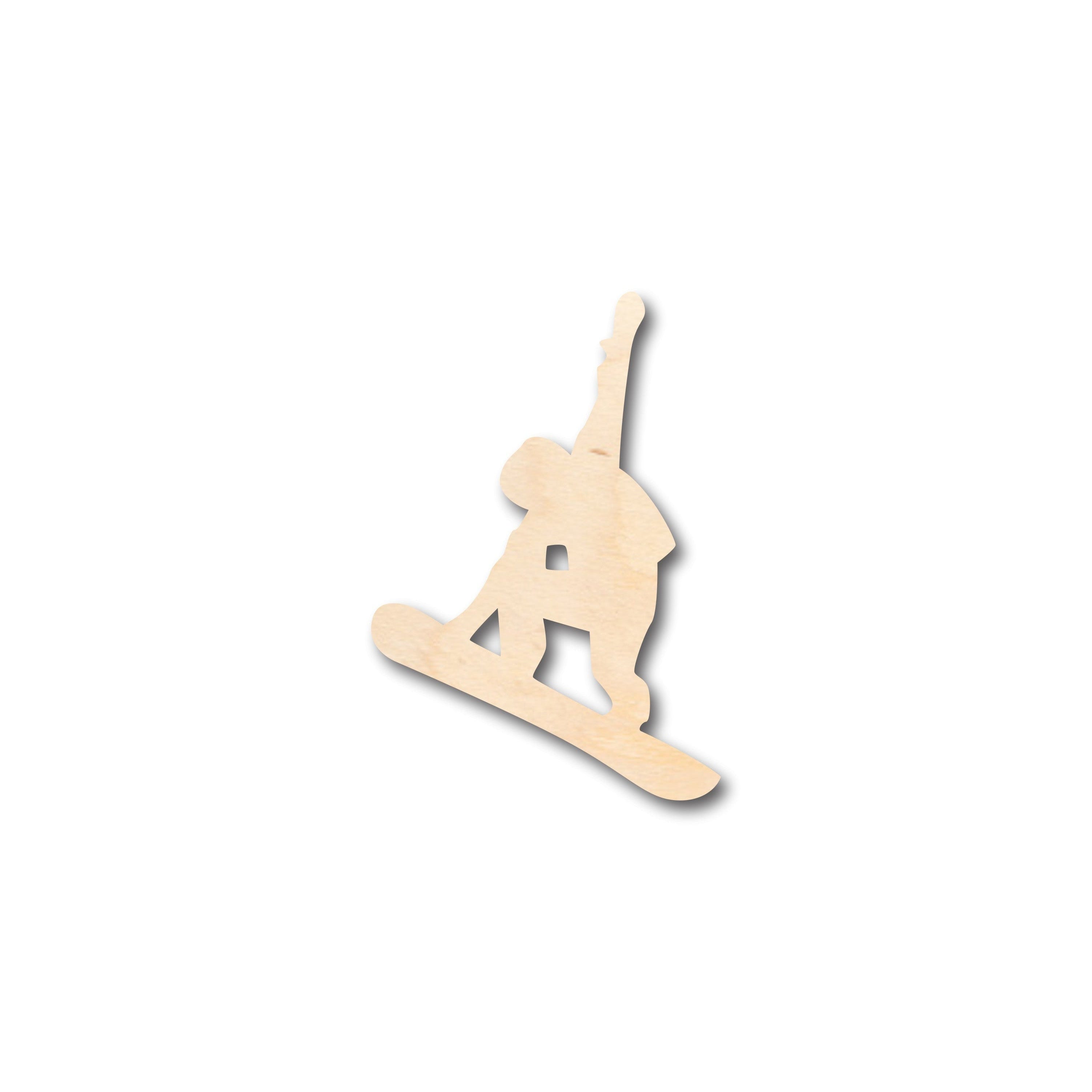 Unfinished Wood Snowboarding Shape - Craft - up to 46" DIY