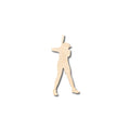 Unfinished Wood Softball Batter Shape - Craft - up to 46" DIY
