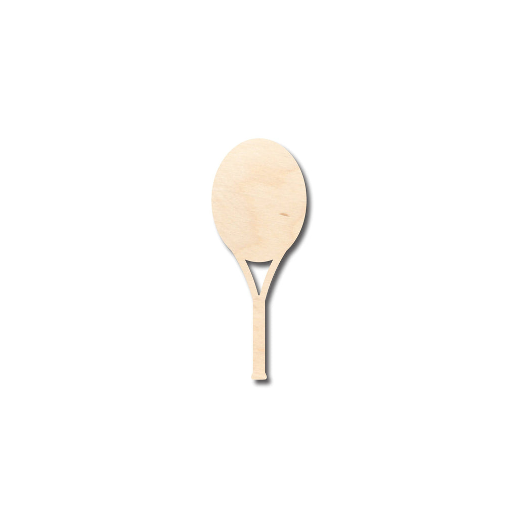 Unfinished Wood Tennis Racket Shape - Craft - up to 46" DIY