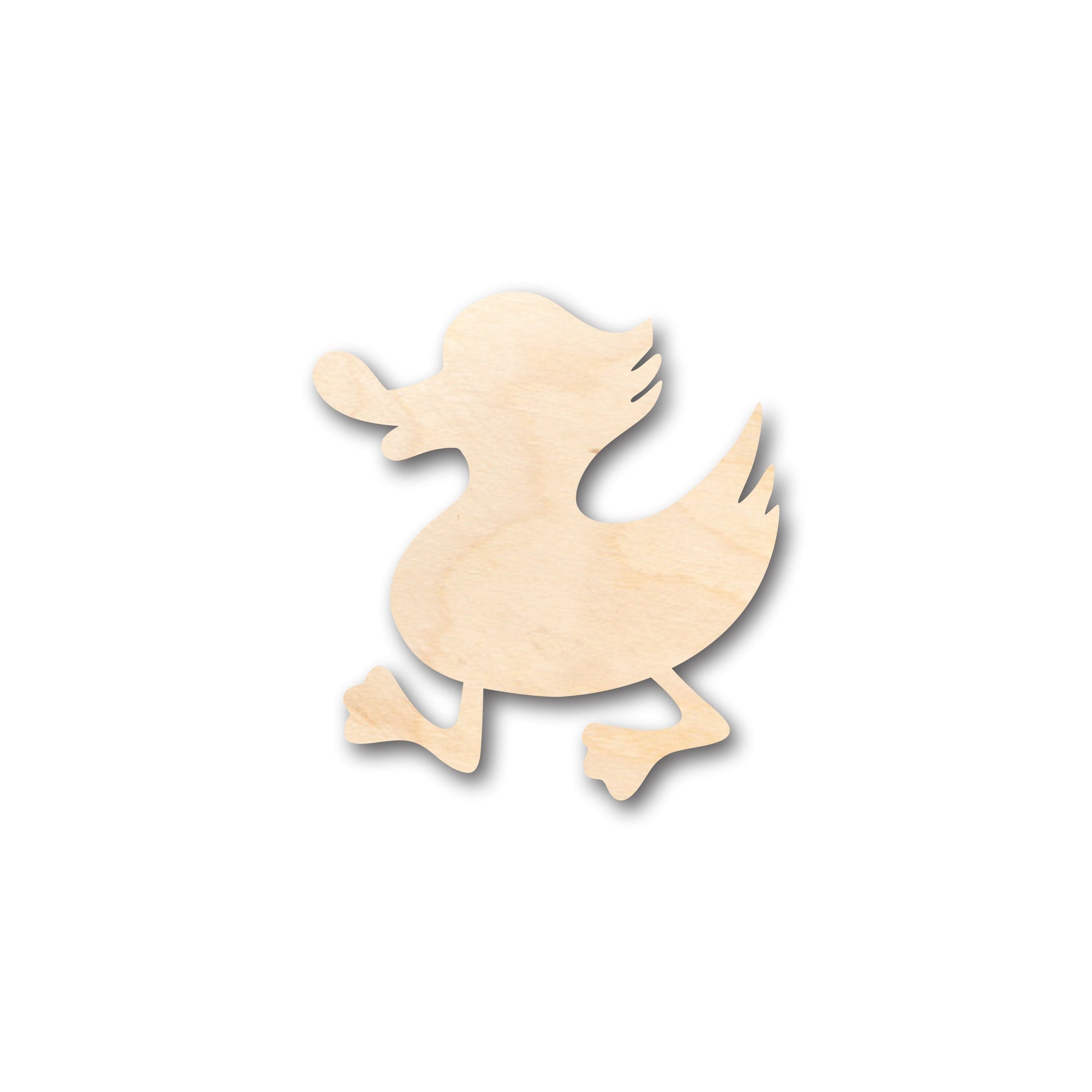 Unfinished Wood Walking Duck Shape - Craft - up to 46" DIY
