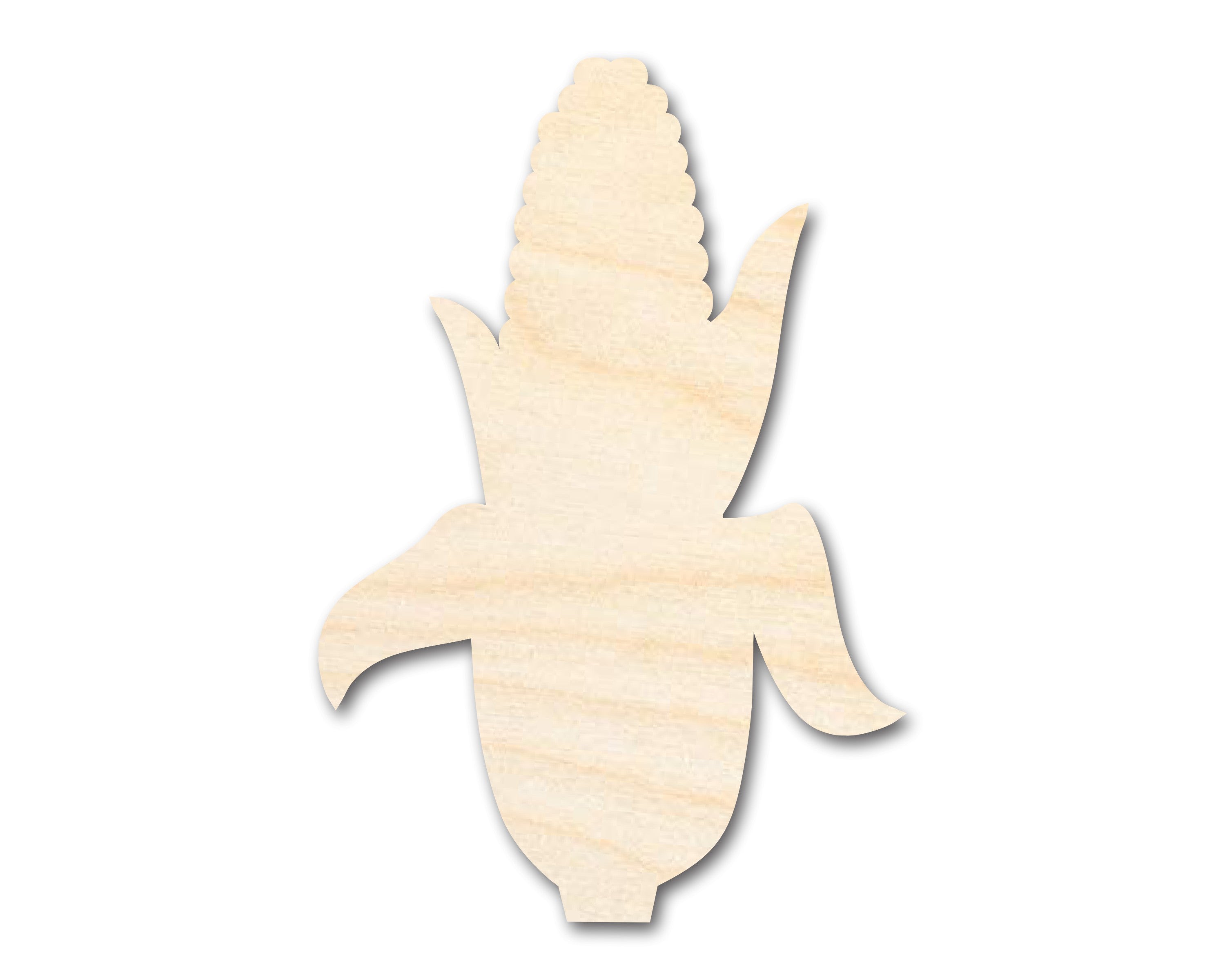 Unfinished Wood Corn on the Cob Shape | Craft Cutout | up to 46" DIY