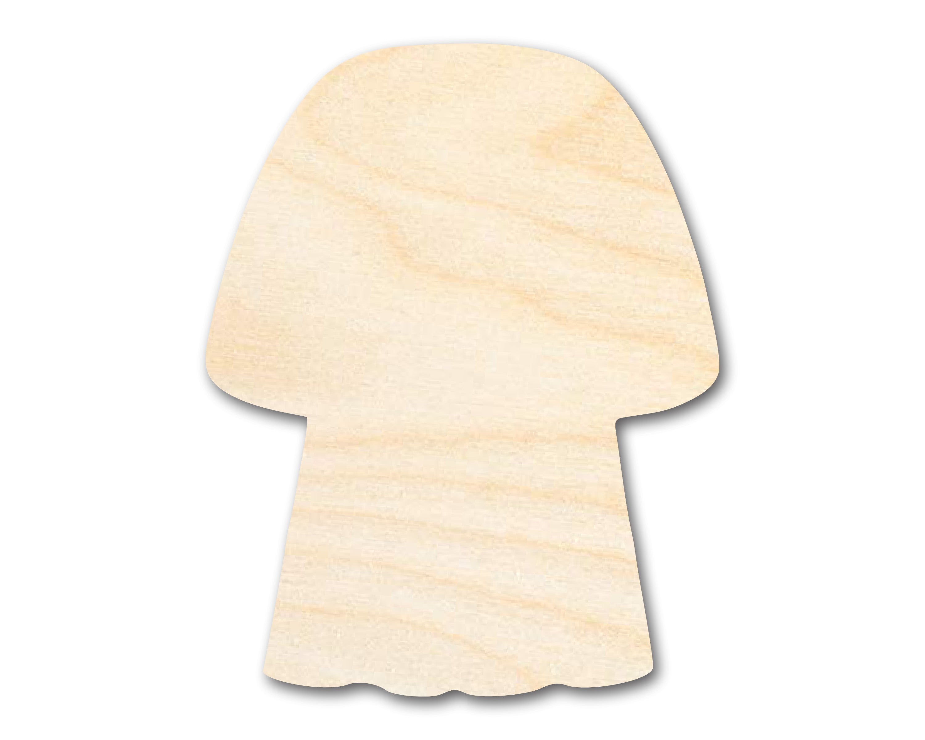 Graduation Robe Shape | Unfinished Wood Craft