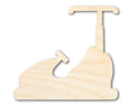 Unfinished Wood Bumper Car Shape | Amusement Park Ride Silhouette | Craft Cutout | up to 46" DIY
