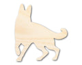 Unfinished Wood Guard Dog Silhouette | DIY Dog Craft Cutout | up to 46" DIY