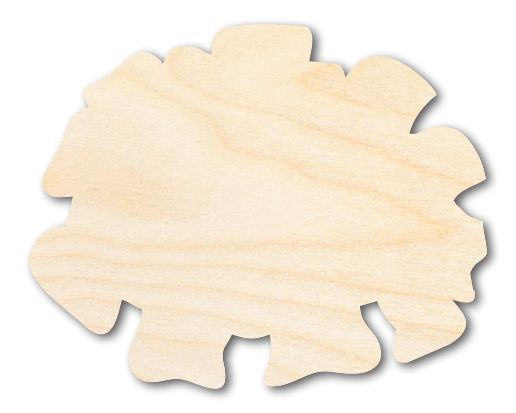 Unfinished Wood Marigold Flower Shape | DIY Day of the Dead Craft Cutout | up to 46" DIY