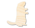 Unfinished Wood Standing Groundhog Shape | Groundhog Day | DIY Craft Cutout | up to 46" DIY