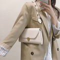 Design hobo shoulder bag female, retro shoulder bag small, crossbody versatile chain small square bag