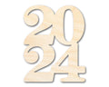 Unfinished 2024 Cutout Graduation Shape | DIY Craft Cutout | up to 46" DIY