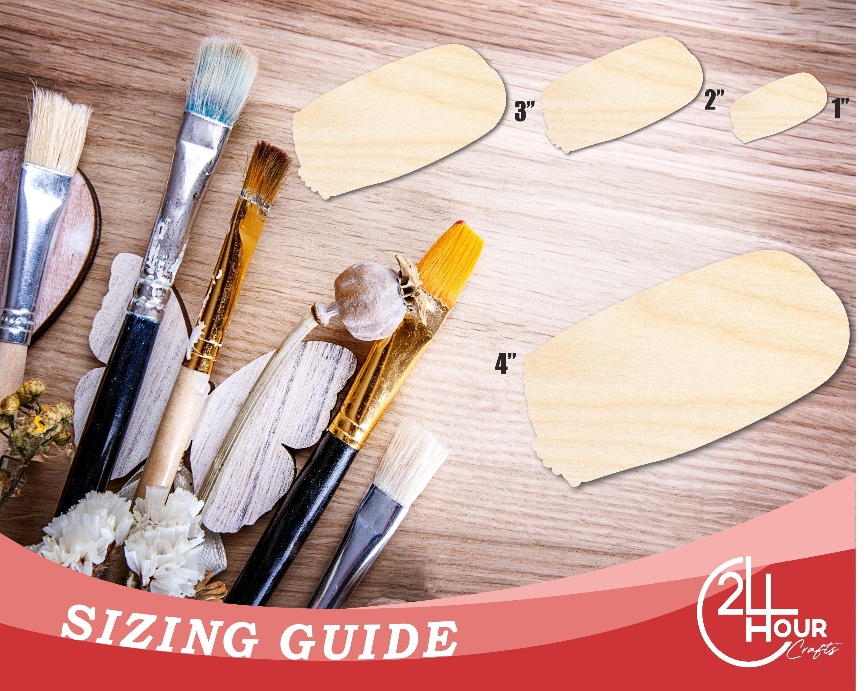Unfinished Burrito Shape | DIY Craft Cutout | up to 46" DIY