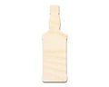 Unfinished Whisky Bottle Shape | DIY Craft Cutout | up to 46" DIY