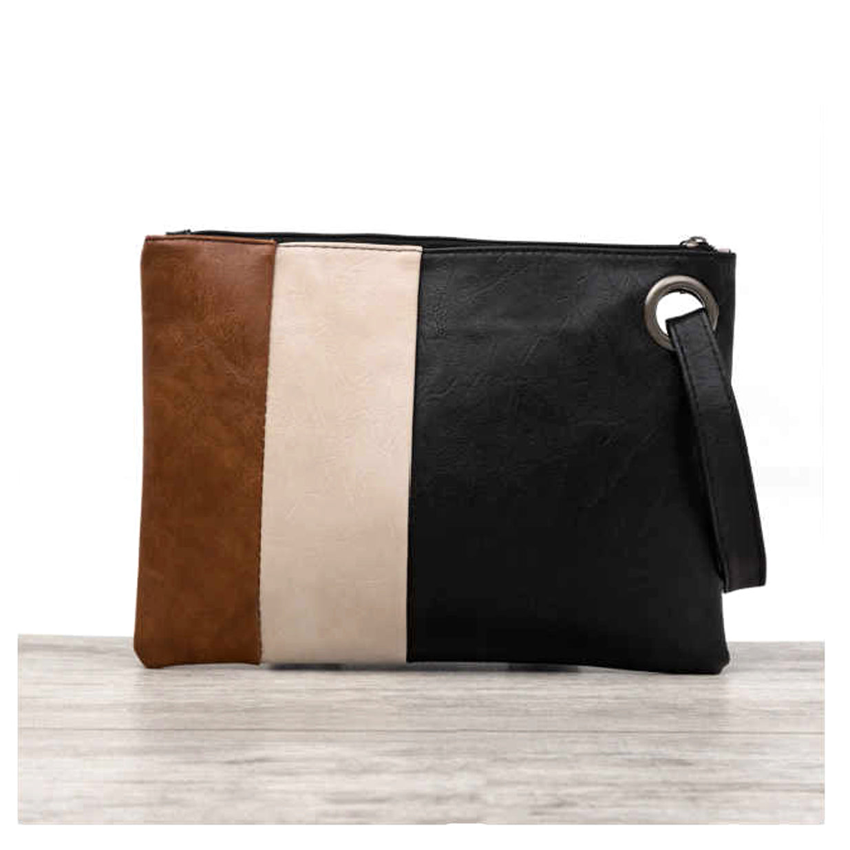 Oversize Everyday Color Block Clutch - EveryNest